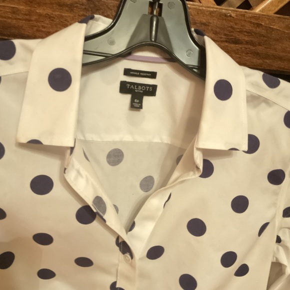 Talbots short sleeve shirt - Picture 2 of 4